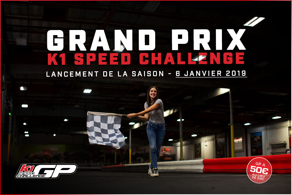 La saison 2019 du Grand Prix K1 Speed Lyon est lancée ! K1 Speed France