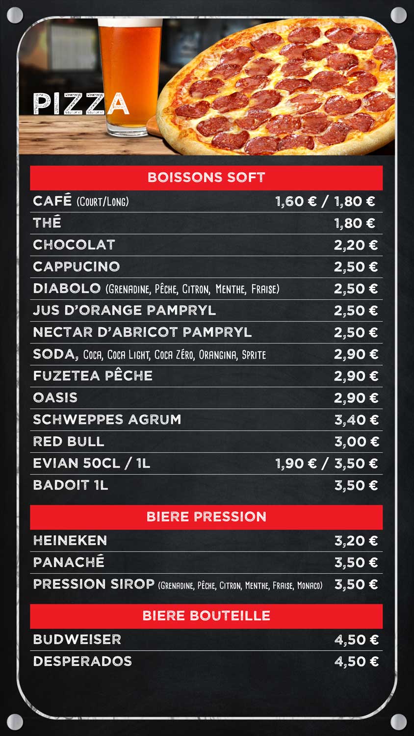 Lyon Paddock Lounge Menu 2